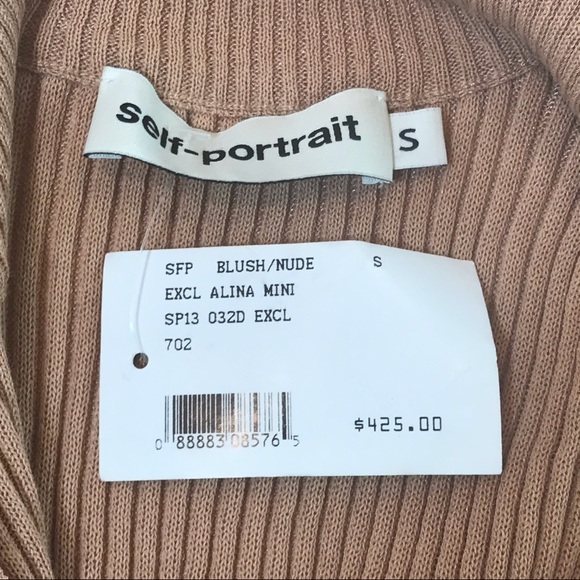 Self Portrait Alina Mini Dress Bodycon Party - Picture 5 of 7